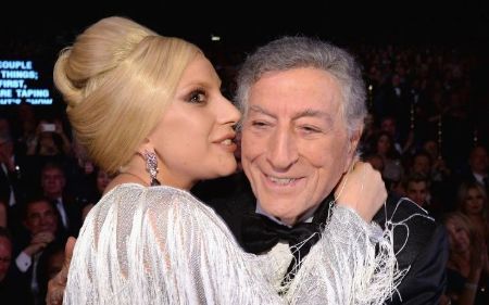 Tony Bennett was known for his collaborations with Lada Gaga.